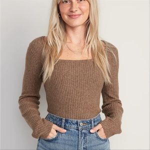 NWT Old Navy square neck sweater